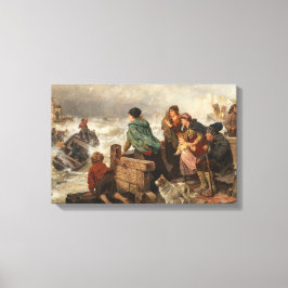 Impressão Em Tela Tempestade na costa (por Rudolf Jordan)