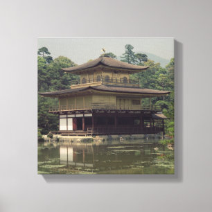 Impressão Em Tela Templo de Kinkaku dedicado à memória