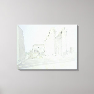 Impressão Em Tela Templo de Luxor