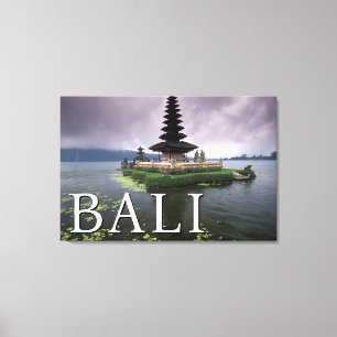 Impressão Em Tela Templo Ulun Danu   Bali, Indonésia