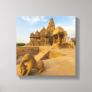 Impressão Em Tela Templos Hindus em Khajuraho