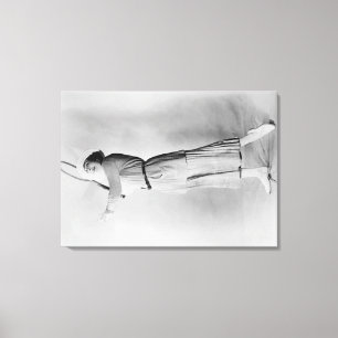 Impressão Em Tela Tênis de balanço Raquet da mulher