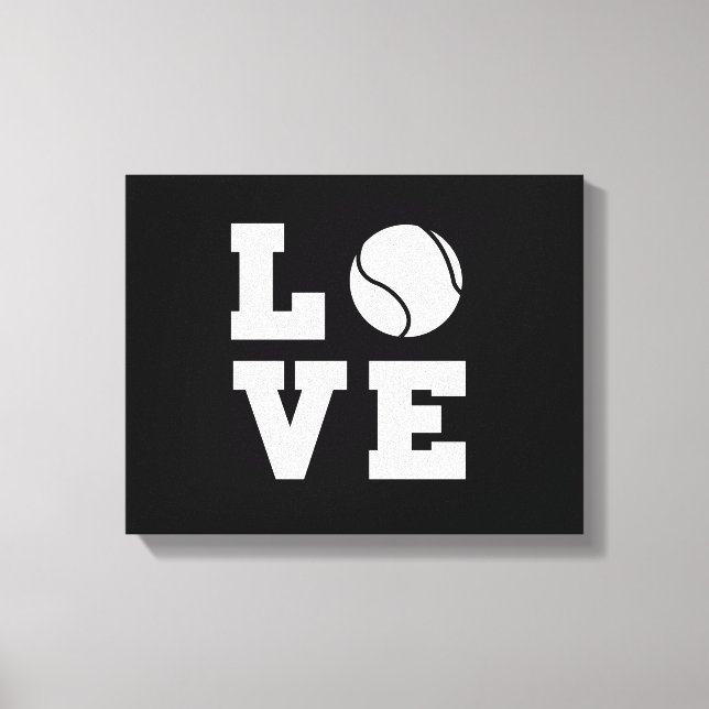 Impressão Em Tela Tênis Love (Frente)