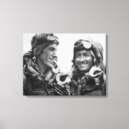 Impressão Em Tela Tenzing Norgay Edmund Hillary Everest 1953 