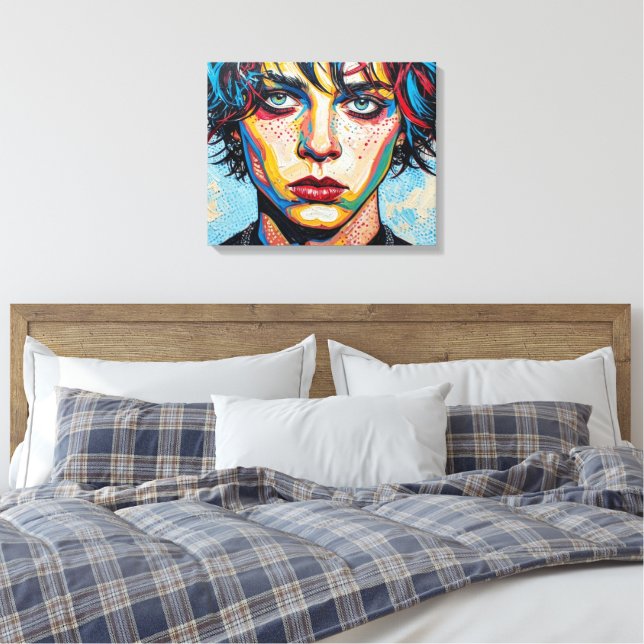 IMPRESSÃO EM TELA TERRA DESOLADA GÓTICA 21 (Insitu(Quarto))