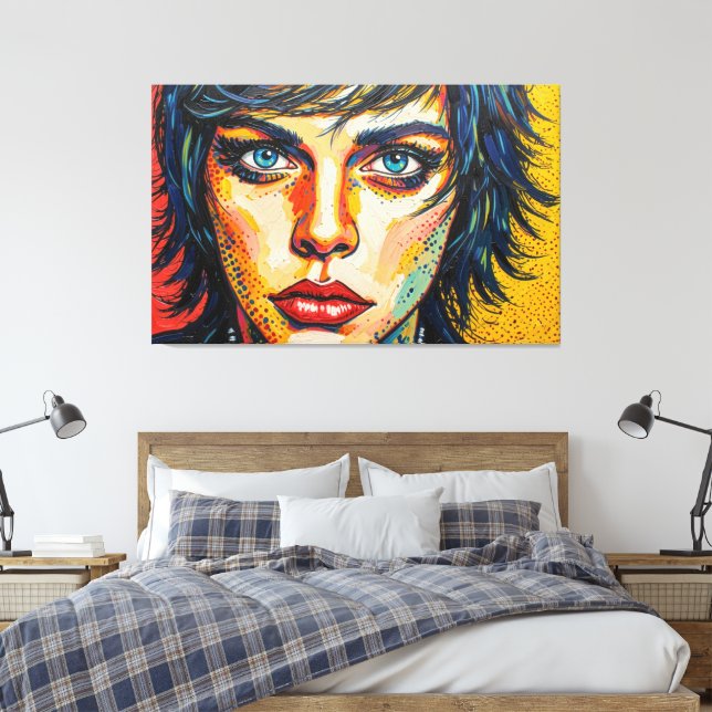IMPRESSÃO EM TELA TERRA DESOLADA GÓTICA 9 (Insitu(Quarto))