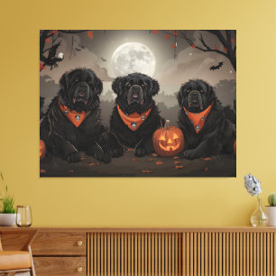 Impressão Em Tela Terra Nova - Halloween Spooky