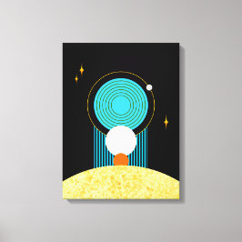 Impressão Em Tela TERRA - Os Quatro Elementos