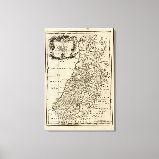 Impressão Em Tela Terra Santa (Frente)