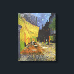 Impressão Em Tela Terrace Cafe de Van Gogh<br><div class="desc">Cafe Terrace at Night (também conhecido por The Cafe Terrace no Place du Forum), pintado por Vincent van Gogh em Arles, França, em setembro de 1888. Nessa peça Van Gogh expressou seus sentimentos do sul da França, o estilo da pintura usa calor de cores e profundidade de perspectiva, que é...</div>
