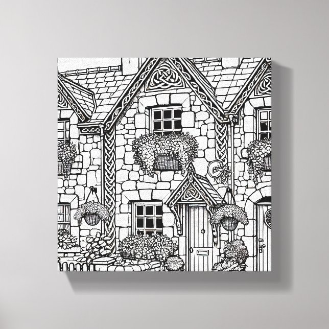 Impressão Em Tela Terrace House #27 (Frente)