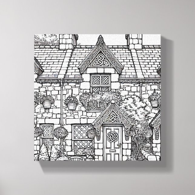 Impressão Em Tela Terrace House #30 (Frente)