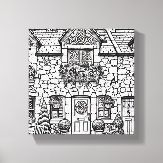 Impressão Em Tela Terrace House #32 (Frente)