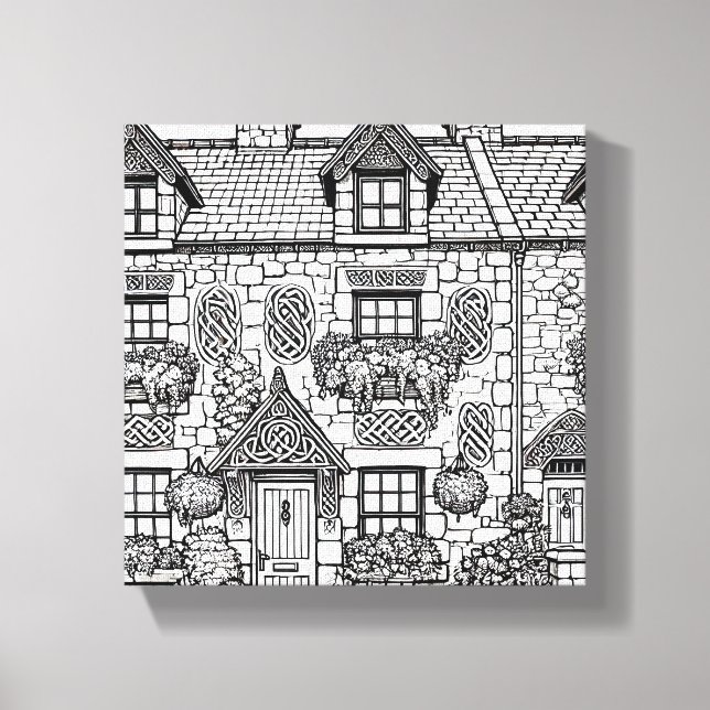 Impressão Em Tela Terrace House #37 (Frente)