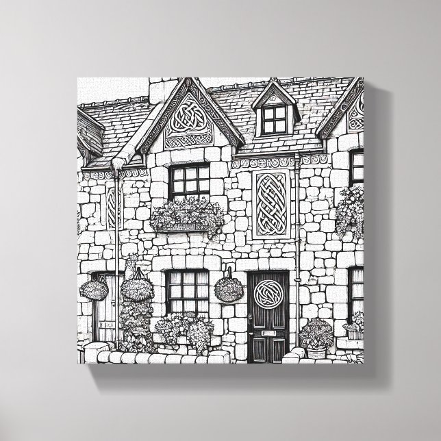 Impressão Em Tela Terrace House #38 (Frente)