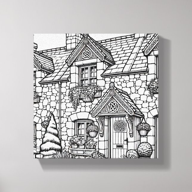 Impressão Em Tela Terrace House #40 (Frente)