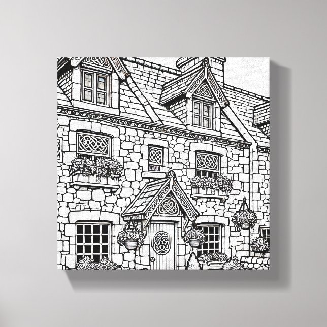 Impressão Em Tela Terrace House #42 (Frente)