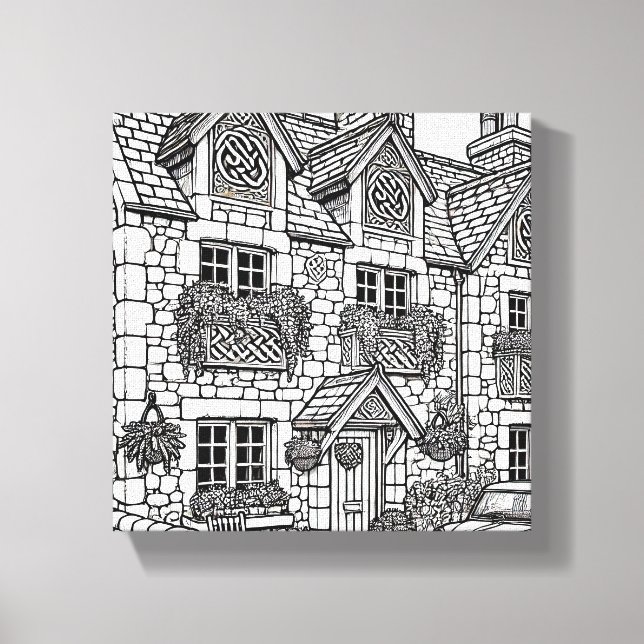 Impressão Em Tela Terrace House #48 (Frente)