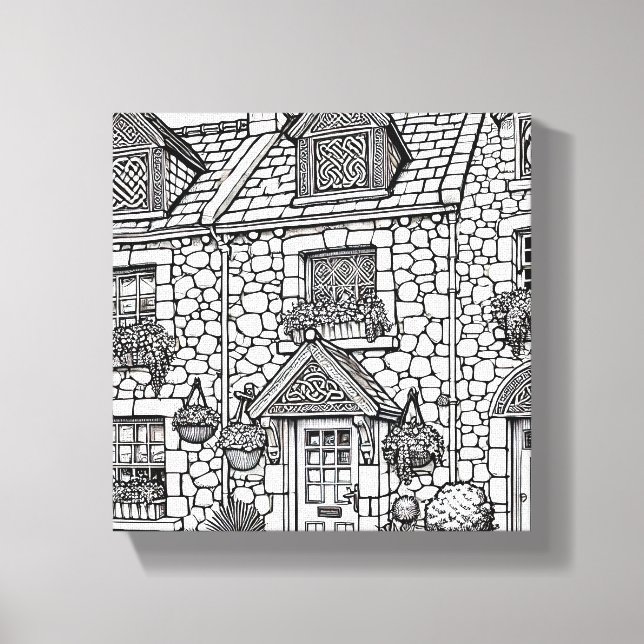 Impressão Em Tela Terrace House #49 (Frente)