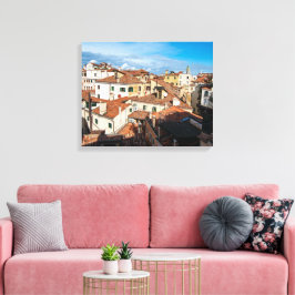 Impressão Em Tela Terraços e Telhados Venezianos