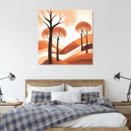 Impressão Em Tela Terracotta Wonderland AI art