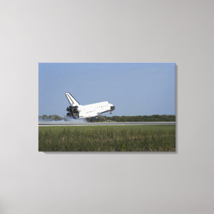Impressão Em Tela Terras da descoberta do vaivém espacial na pista