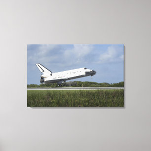 Impressão Em Tela Terras da descoberta do vaivém espacial na pista