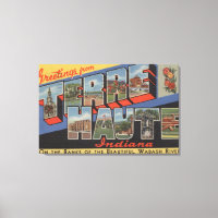 Terre Haute, Indiana - Large Letter Scenes