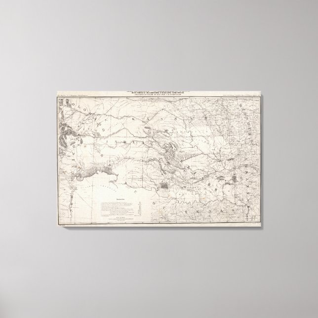 Impressão Em Tela Território Indiano (Frente)