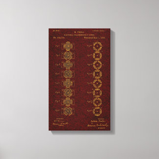 Impressão Em Tela Tesla Patent 00382280 Sht 1