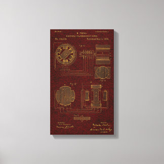 Impressão Em Tela Tesla Patent 00382280 Sht 3