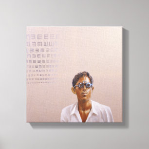 Impressão Em Tela Teste 3 Medinipur India do olho