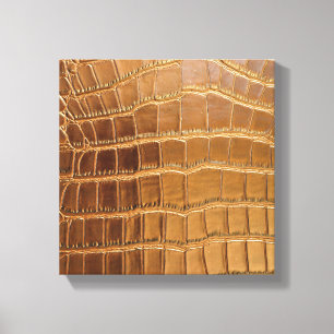 Impressão Em Tela Teste padrão da pele animal do couro do crocodilo