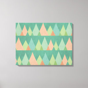 Impressão Em Tela Teste padrão do triângulo da cerceta de etapa   