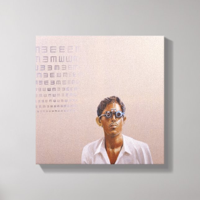 Impressão Em Tela Teste visual 3 Medinipur Índia (Frente)