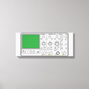 Impressão Em Tela Testor de voltagem do oscópio genérico do painel f