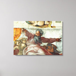 Impressão Em Tela Teto 2 da capela de Sistine