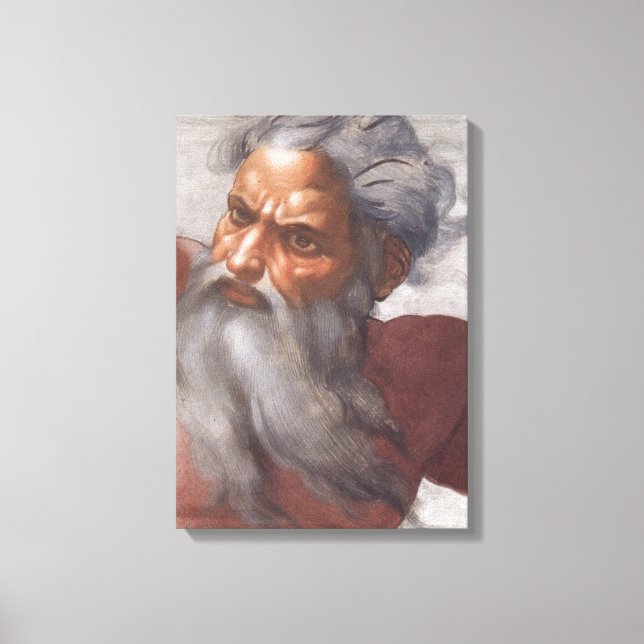 Impressão Em Tela Teto da Capela Sistina (Frente)