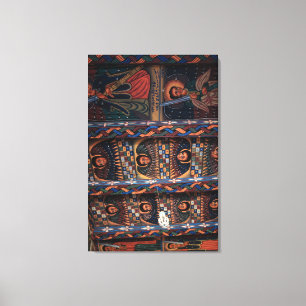 Impressão Em Tela Teto Dos Anjos, Mosteiro De Abba Pantaleon