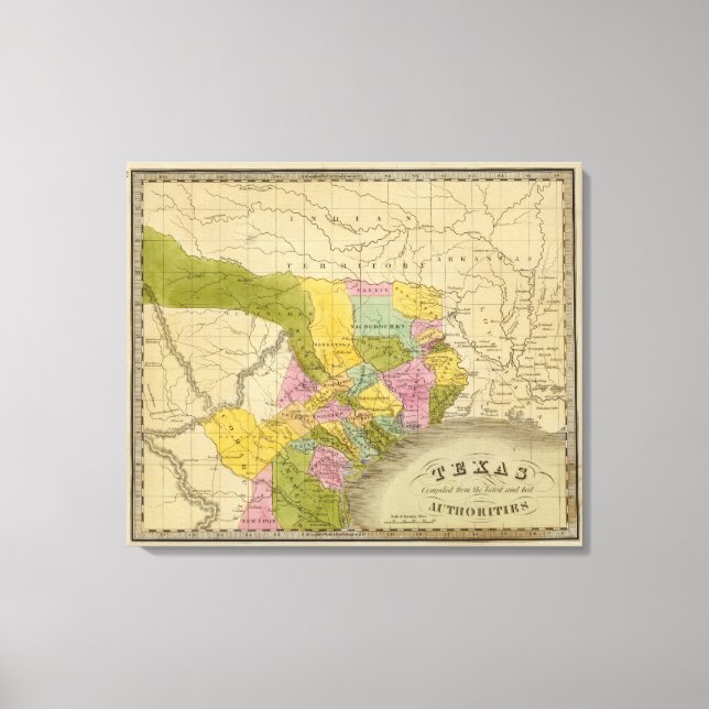 Impressão Em Tela Texas 5 (Frente)