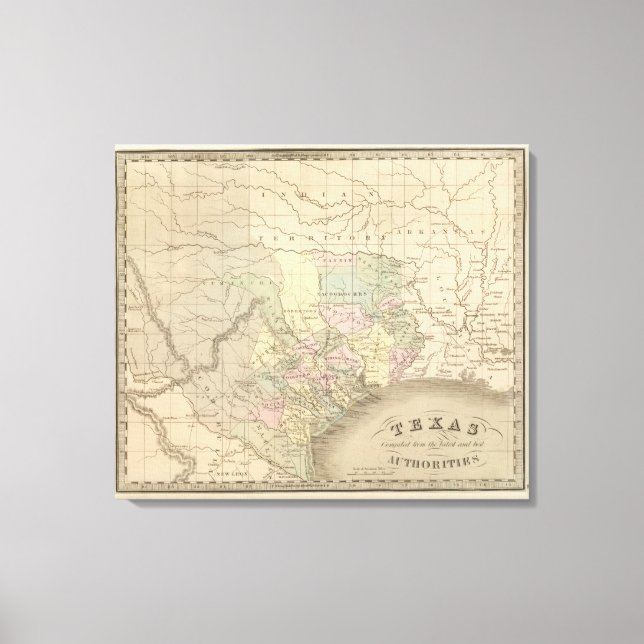 Impressão Em Tela Texas 6 (Frente)