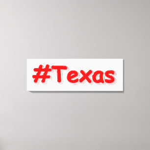 Impressão Em Tela "#Texas " Design bonito. Comprar Agora
