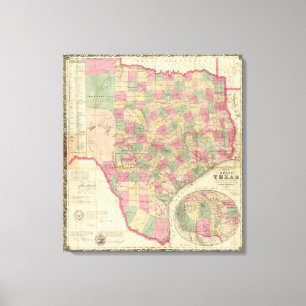 Impressão Em Tela Texas ocidental