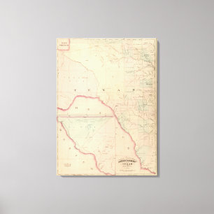 Impressão Em Tela Texas, parcela ocidental