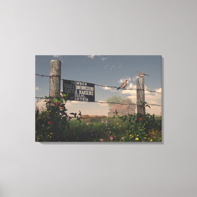 Impressão Em Tela Texas Summer 2 (Frente)