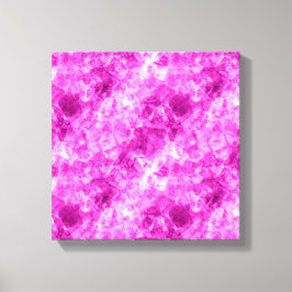 Impressão Em Tela Textura Amassada Rosa