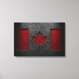 Impressão Em Tela Textura canadense de pedra