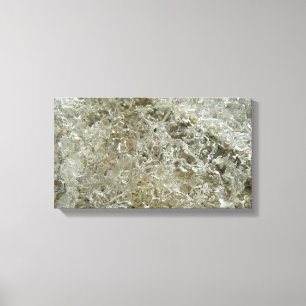 Impressão Em Tela Textura de Abstrato de gelo glacial