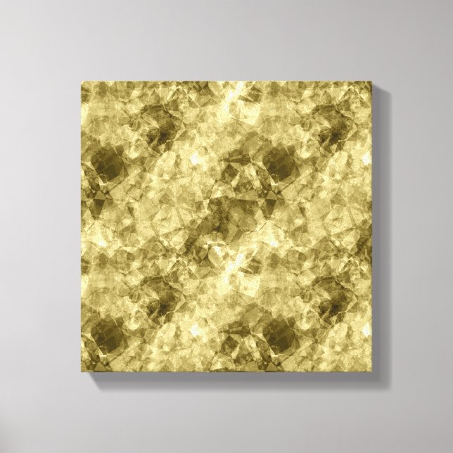 Impressão Em Tela Textura de Bronze Amassado (Frente)