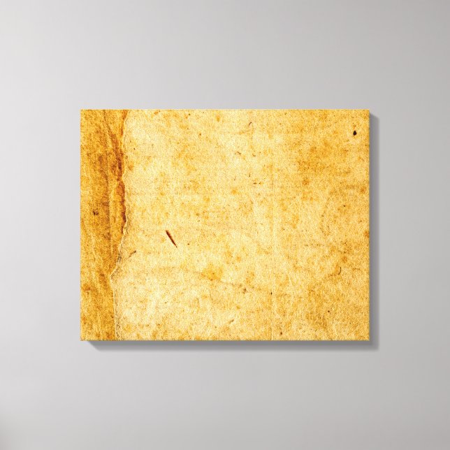 Impressão Em Tela Textura de fundo antiga de pergaminho em papel fra (Frente)